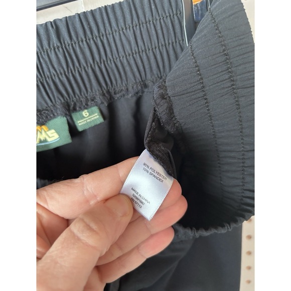 Eastern Mountain Sports Pants Womens 6 Black Hike Climb EMS Outdoor Jogger Pants - Picture 7 of 7